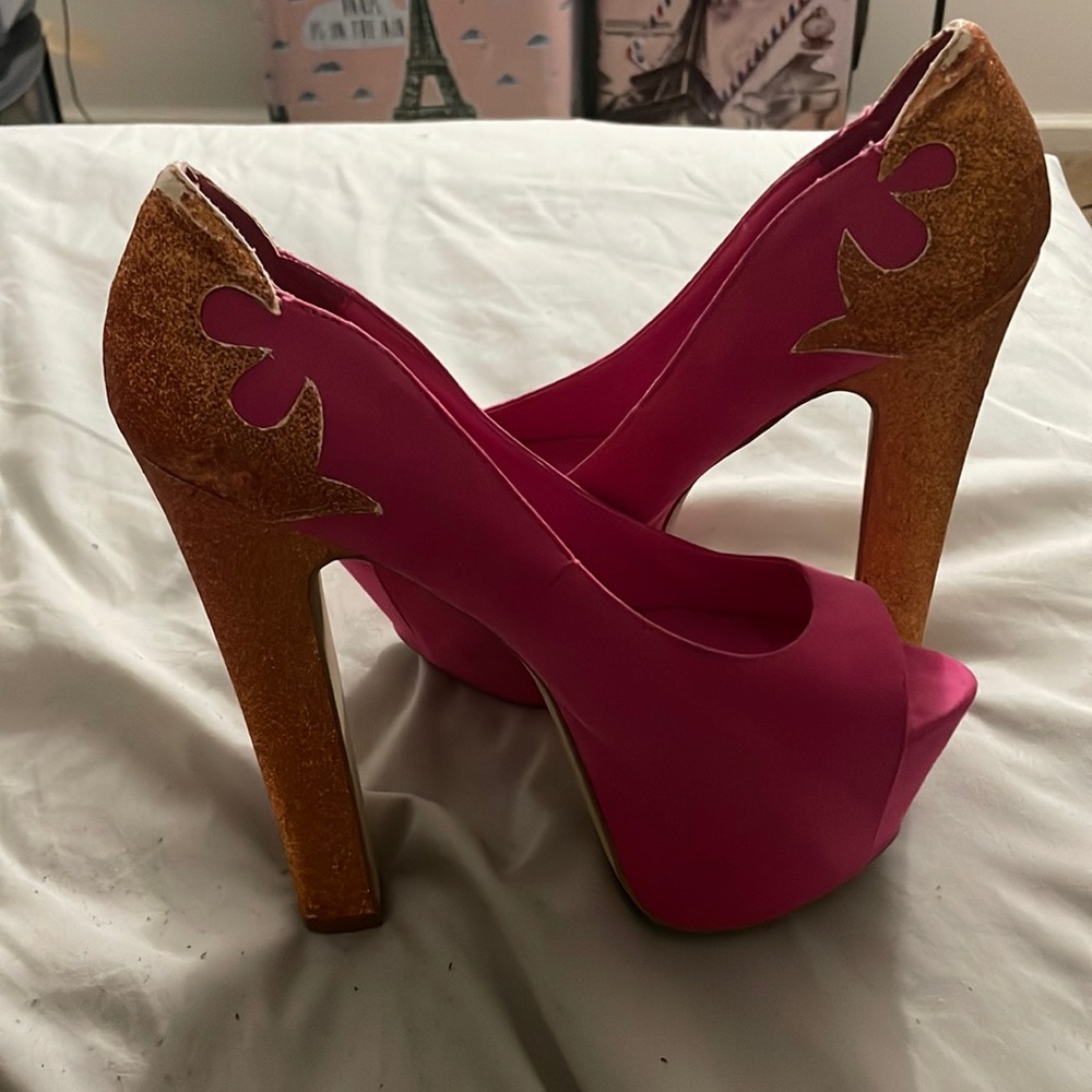 These shoes I wore out to a Halloween party and and won $1000 contest